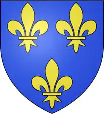 Blason des capétiens après 1376