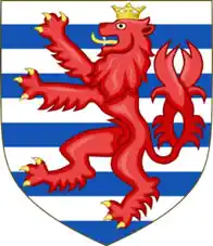 Blason des comtes de Luxembourg