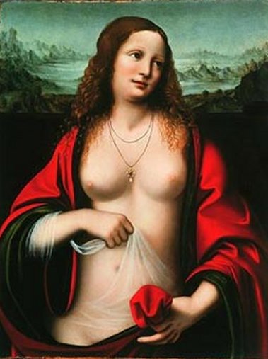 marie madeleine par de vinci