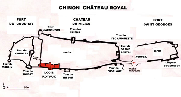 Plan du château