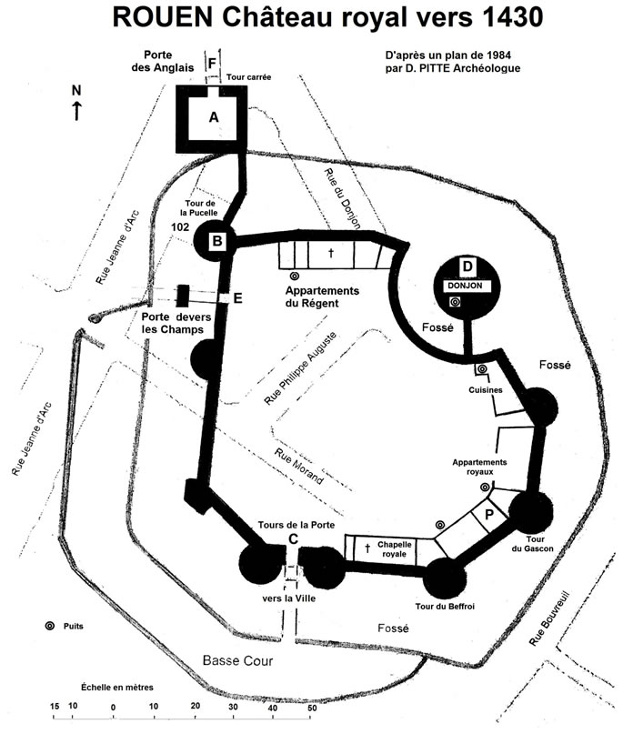 Plan d'après Dominique Pitte