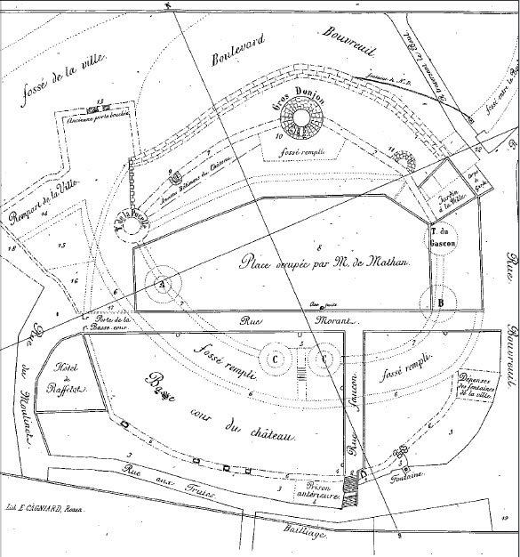 Plan du château